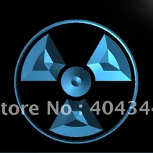 LB922-радиоактивный дисплей опасности, NR световая вывеска для домашнего декора