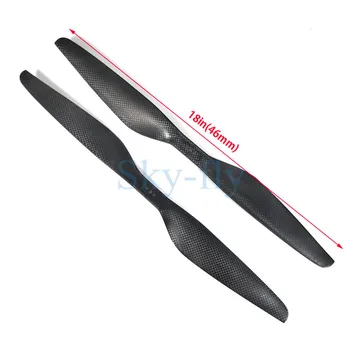 

1 pair 18*6.1 CW+CCW Carbon Fiber Propeller For Quadcopter High quality