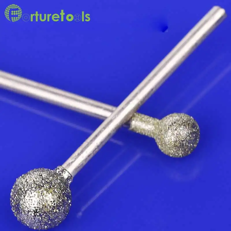 50pcs diamond mounted point dremel rotary tool mounted wheels Head dia 1.0~8.0mm Shank dia 2.35mm shapes type F TZ43 50pcs diamond mounted point dremel rotary tool mounted wheels Head dia 1.0~8.0mm Shank dia 2.35mm shapes type F TZ43