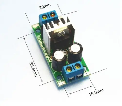 1PCS LM7812 L7812 12V Step Down Voltage Regulator Power Supply Converter Module