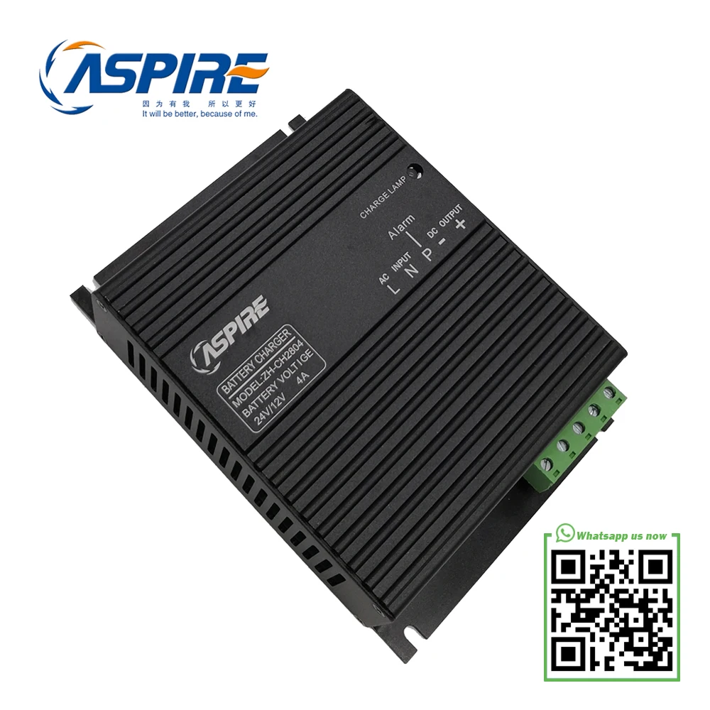 ASPIRE Upgrade Динамо дизельный генератор 4A 12 v 24 v автоматическое зарядное устройство 4A ZH-CH2804 с сигнализацией