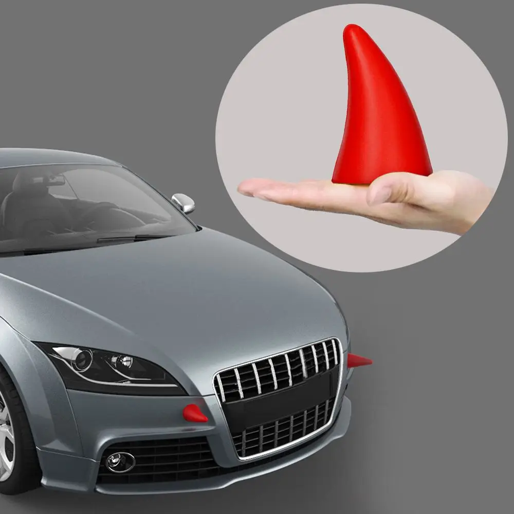 

2Pcs Cute Little Demon Horn Devil 3D Car Styling Creative Sticker Styling Anti-Collision