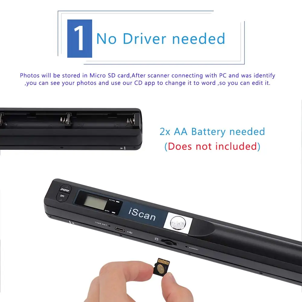 IssyzonePOS يده وثيقة ماسحة البسيطة المحمولة المحمول A4 صورة ماسحة USB مايكرو 16G SD بطاقة للمنزل Offlice كتاب المسح IssyzonePOS يده وثيقة ماسحة البسيطة المحمولة المحمول A4 صورة ماسحة USB مايكرو 16G SD بطاقة للمنزل Offlice كتاب المسح
