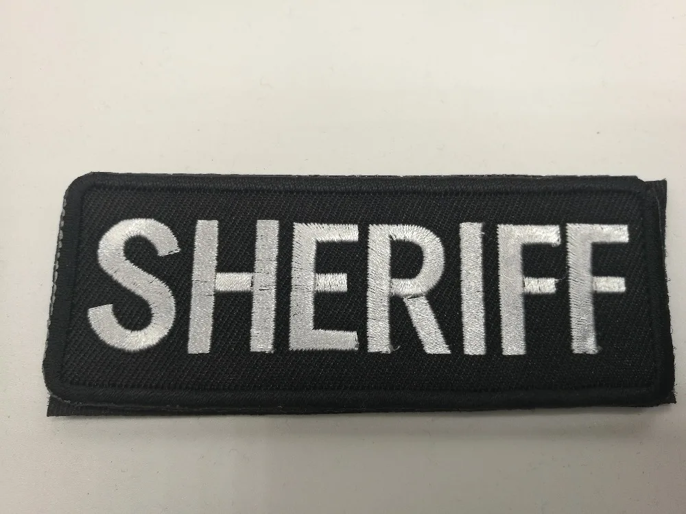 Law Enforcement SHERIFF BACK PATCH POLICE DEPARTMENT Sheriff corps