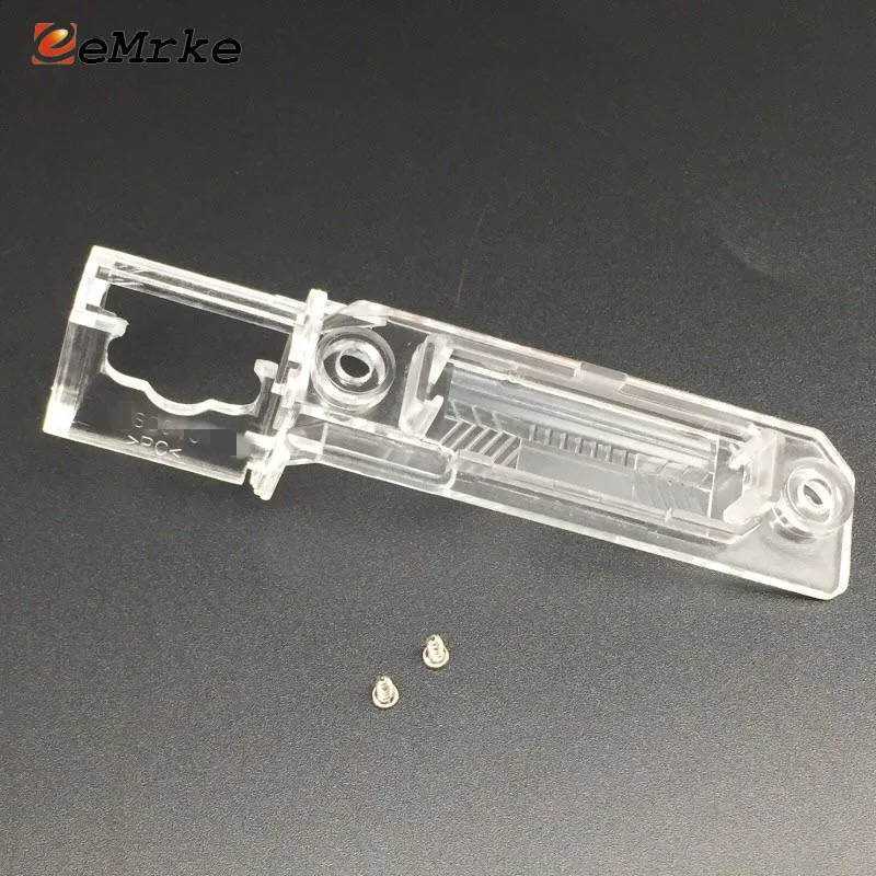 

EEMRKE DIY Car Camera Bracket Replace License Number Plate Lights Housing for Porsche Boxster Cayman 987 2005-2010