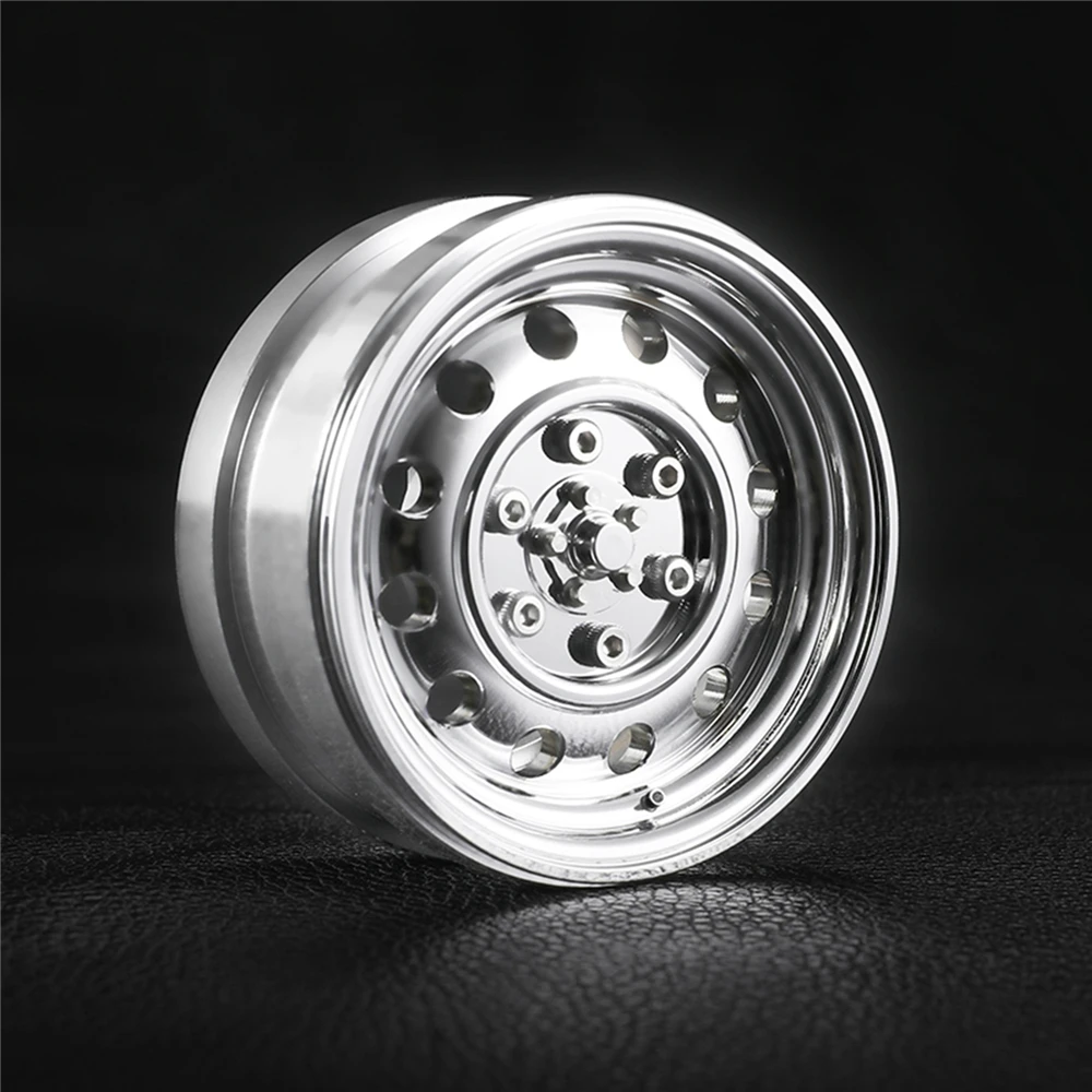 

4 pcs 1.9 inch Wheel Rims for 1/9 1/10 TRX4 VP SCX10 D90 RC4wd 94180 Rock Crawler RC Car Replacement Wheel Rims Parts