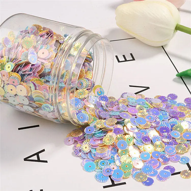 New Five Mixed Colors Shape Loose Sequins 10g/Pack Paillettes Nails Art Manicure Material,Wedding Decoration Confetti