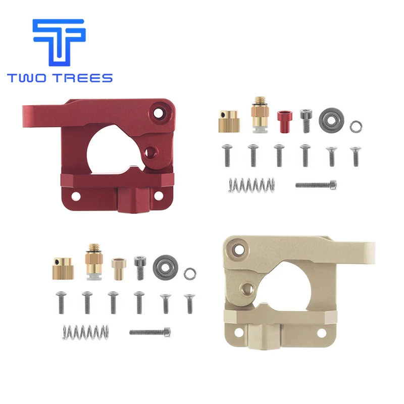 

3D Printer Parts MK8 Extruder Aluminum Alloy Block Bowden Extruder 1.75MM Filament Reprap Extrusion For MK8 CR10 CR-10 CR10S DIY