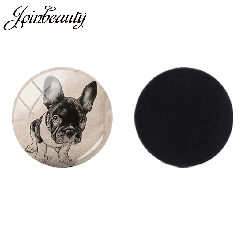 JOINBEAUTY Cartoon Lovely Adorable Funny French Bulldog Fridge Magnet Refrigerator Sticker Jewelry Findings | Украшения и