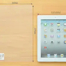 Полипропиленовый Прозрачный письменная пластина матовый студент каллиграфический планшет A3 папки с зажимом