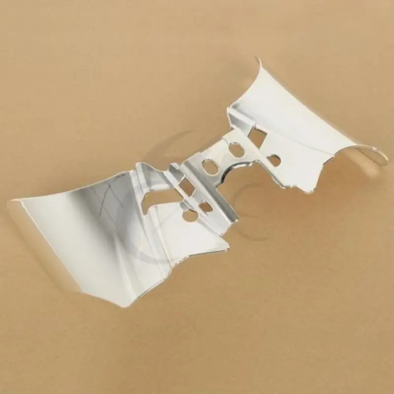 Хромированная седельная защита тепловой дефлектор подходит для Harley Dyna FXD FXDWG 1999