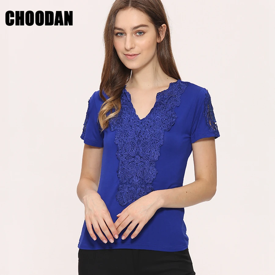 593 lace blouse shirt women  (7)