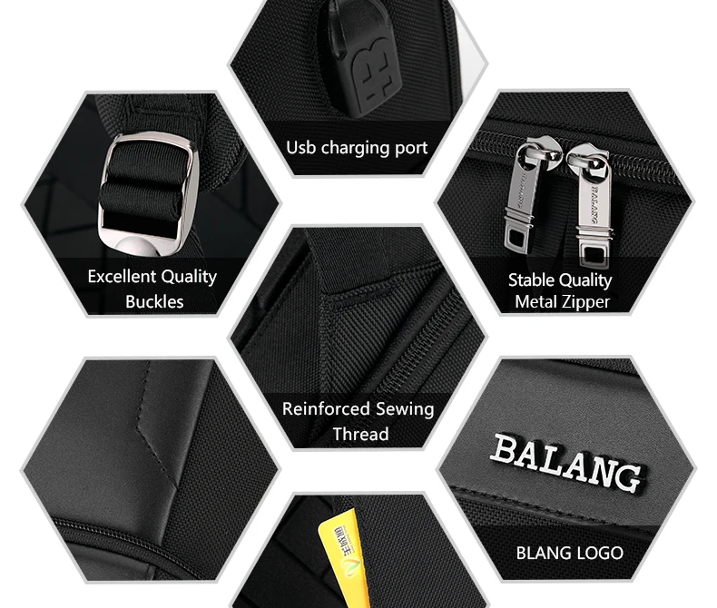 2019 Balang Новый высокое качество ноутбук рюкзаки модная школьная сумка для мальчиков и девочек водостойкий рюкзак для путешествий мужской