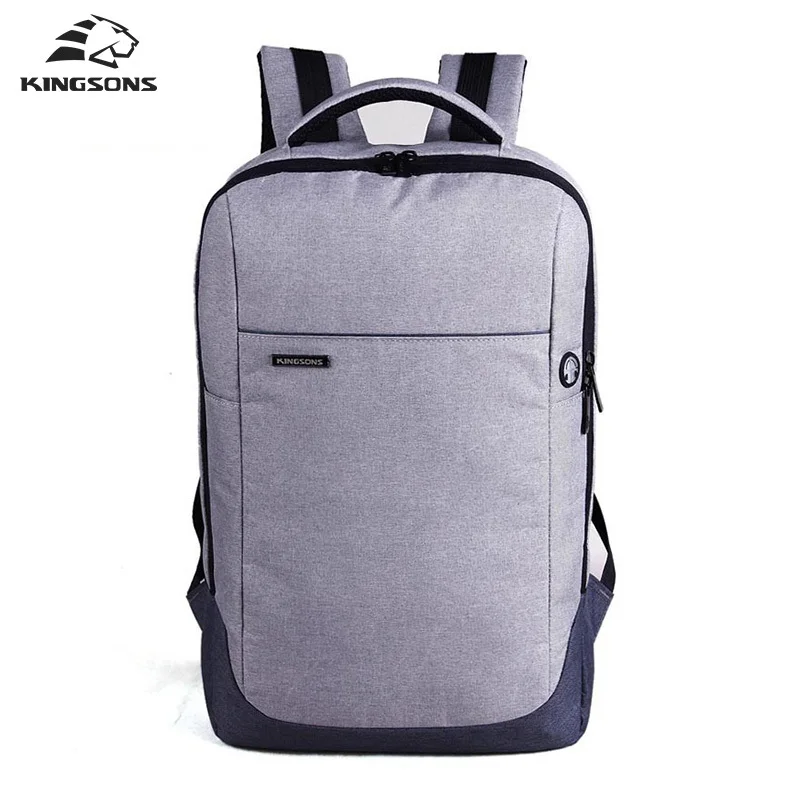 

Kingsons Brand Unisex Nylon Waterproof Laptop Backpack Men Women Business Computer Notebook Bag 15.6 inch Laptop Bag School Bags