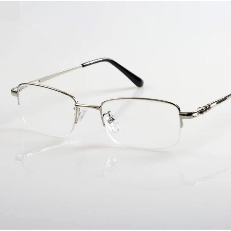 Brand Design Metal Half rim Men Women Bifocal Reading Glasses