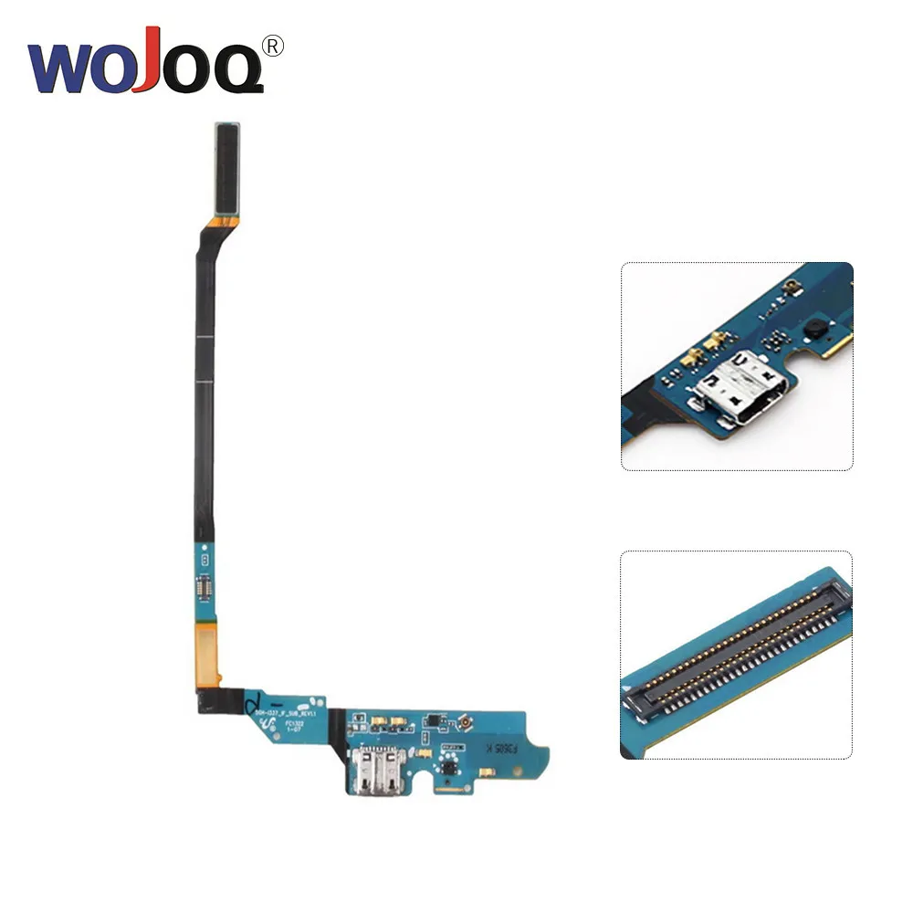 

WOJOQ Original For Samsung Galaxy S4 i9500 i9505 i337 Dock Connector Charger Charging Port USB Flex Cable