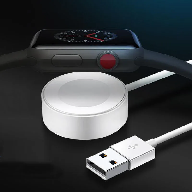 

1m USB Wireless Charging Dock Magnetic Cord Fast Charger Adapter Cable for iWatch Apple watch Series 4 3 2 38mm 42mm 40mm 44mm