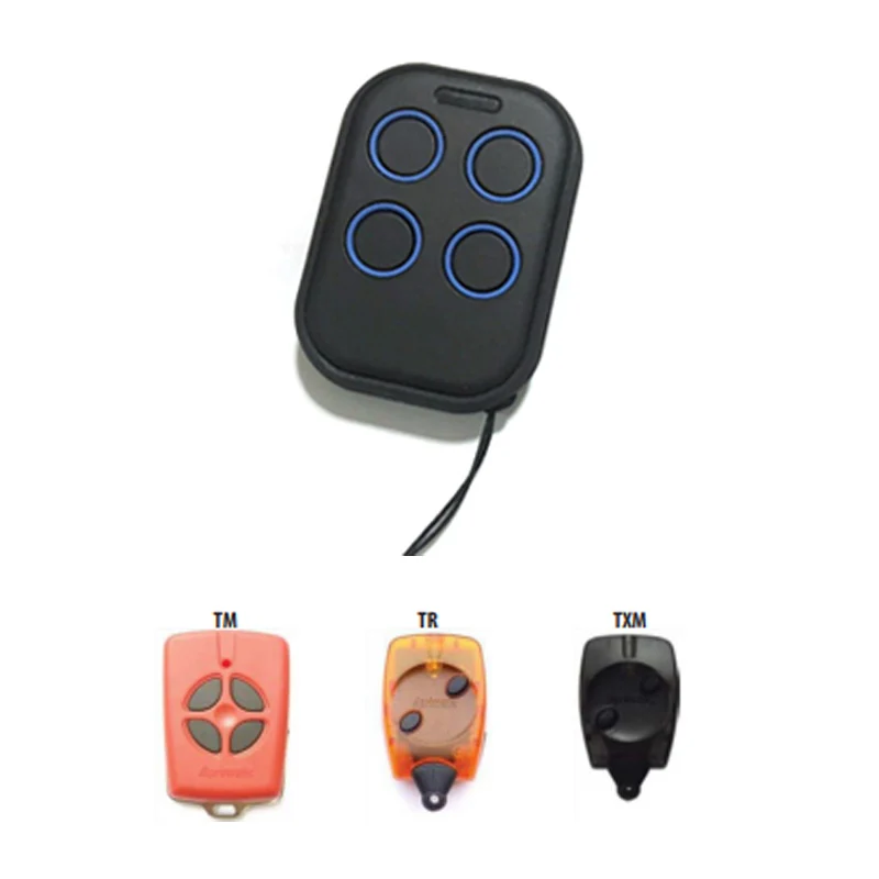 

for compatible aprimatic rolling code remote control multi frequency 280mhz to 868mhz black blue