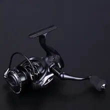 Высокое качество спиннинговая Рыболовная катушка большая рыба высокая скорость 12+ 1BB черный полностью металлический налобный рычаг рыболовное колесо морская Рыболовная Снасть
