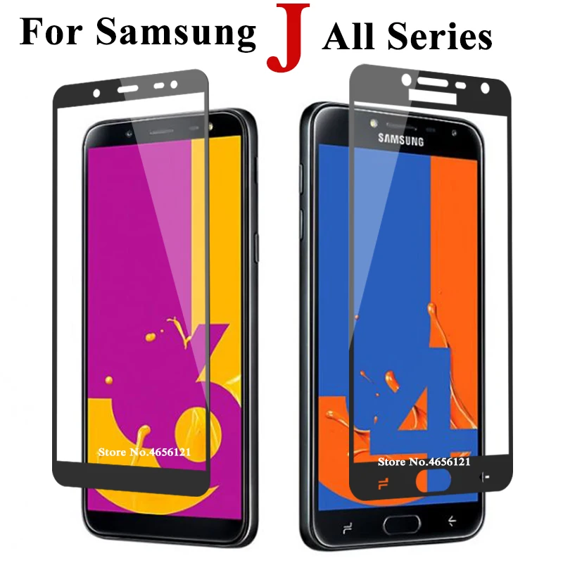 Защитное стекло для samsung j4 j6 plus 2018 j5 j3 j7 2016 j8 j2 pro samsun galax j 2 3 5 6 7 8 galaxy 4j 6j полное