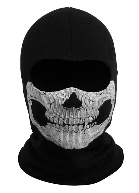 Novo Inverno Fantasma Simon Riley Crânio Balaclava Esqui Capa