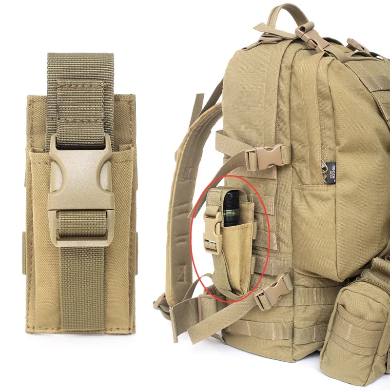 

Outdoor Military Molle Pouch Tactical Single Pistol Magazine Pouch Bags Sheath Airsoft Hunting Ammo Camo Bags
