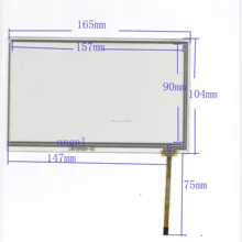 ZhiYuSun N6 сенсорный экран рукописный lm70p894-r2 165*104 TN83V. 1