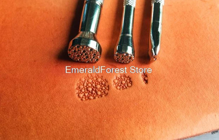 

Leather carving leather art tools Printing tools Alloy version fish skin printing tools Large Medium Small