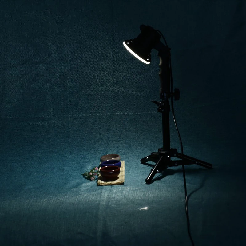 Suporte de Luz Lâmpada e 37 Peça Lâmpada Fotografia Estúdio Luz Retrato Caixa Macia Preenchimento Luzes cm 1 Led - Image 2