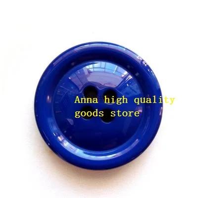 

Free shipping 10pcs/lot High-grade sapphire blue 4-holes coat button cashmere cloth coat buttons joker buttons for men and women