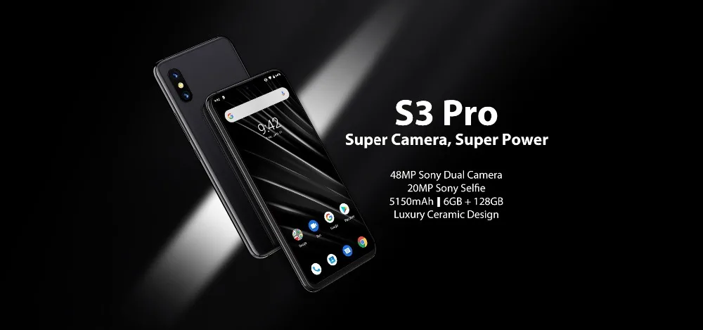 best phone of poco UMIDIGI S3 PRO Android 9.0 Global Dual 4G Mobile Phone 128GB 6GB 5150mAh 6.3" Smartphone 48MP+12MP+20MP Super Camera Cellphone best poco phone for gaming