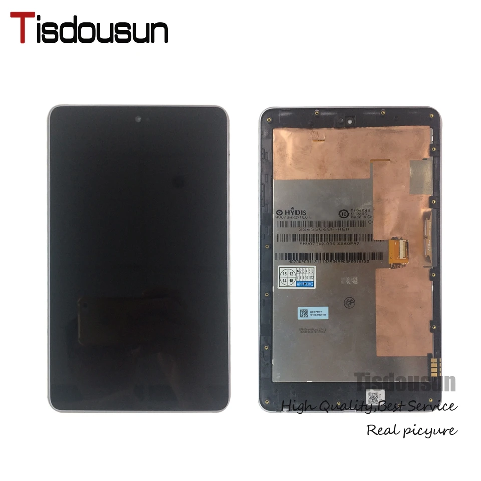 Для ASUS Google Nexus 7 1st Gen nexus7 2012 ME370 ME370T ЖК-дисплей с рамкой сенсорный экран планшет