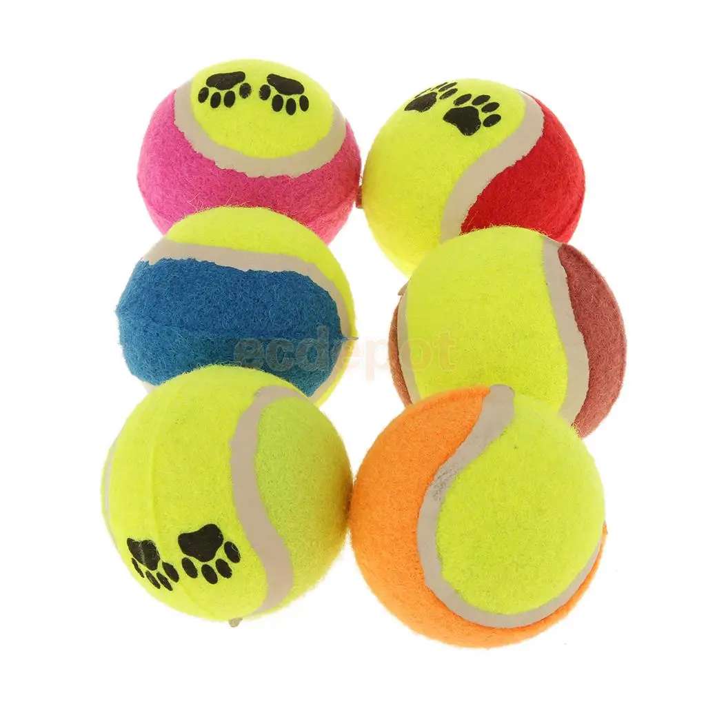 Tennis Ball Throw Fetch Puppy Pet Dog Cat Pup Chew Fetch Toysin Cat