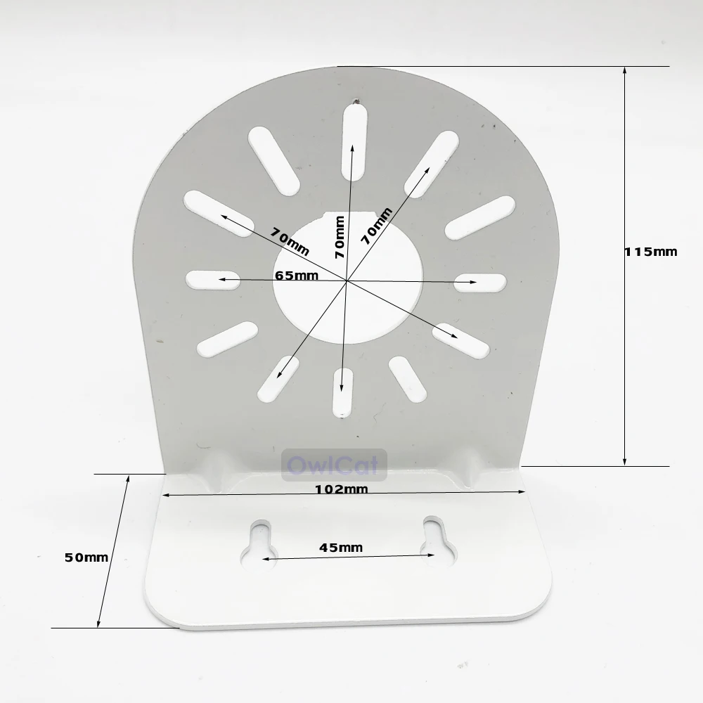 OwlCat металлический настенный кронштейн подставка держатель для камеры видеонаблюдения, купольной камеры и ip-камеры