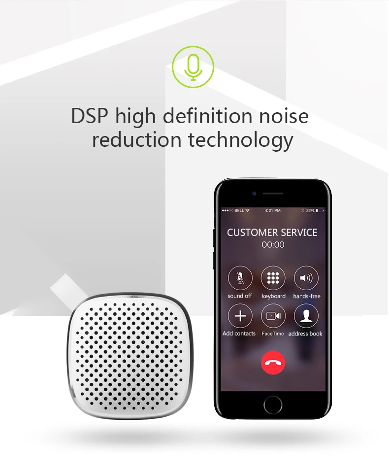 Oneder V11 беспроводной динамик Handsfree Портативный Мини Bluetooth с микрофоном для iphone TWS Box