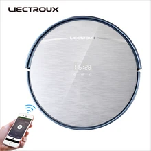 LIECTROUX X5S robot vacuum cleaner,central brush,self charge,filter,battery,side brush, Navigation, wifi remote control,wet$dry