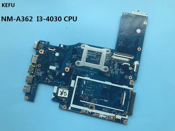 

KEFU NM-A362 motherboard for Lenovo ACLU3/ACLU4 UMA NM-A362 laptop motherboard G50-80 notebook i3-4030 CPU original tested