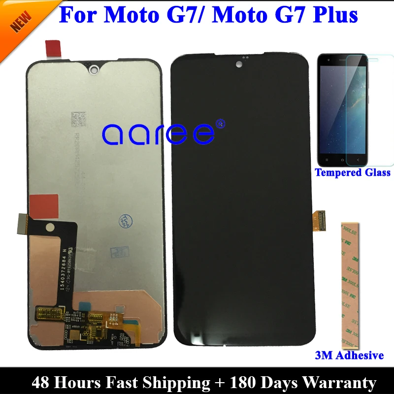 

Tested LCD Display For Moto G7 LCD For Moto G7 PLUS LCD Display For Moto G7 G7 PLUS LCD Display Screen Touch Digitizer Assembly