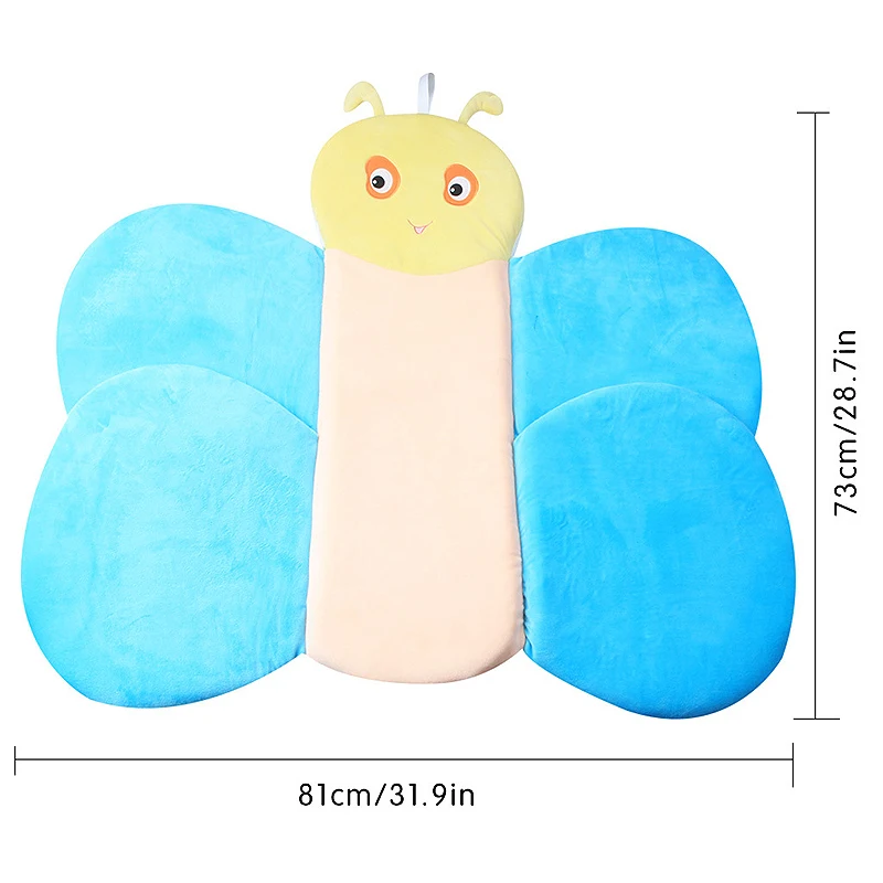 Baby Bath Tub Insert Cushion Infant Sink Bath Bath Sponge Baby Pillow Pad Polyester  81*73cm High Quality