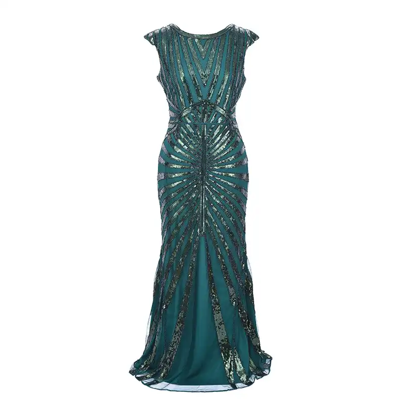 1920s mermaid dress