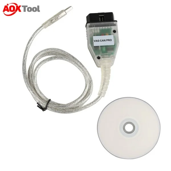 Высококачественный VCP VAG CAN PRO полный пакет BUS + UDS K-LINE S.W V 5.5.1 без USB-ключа |