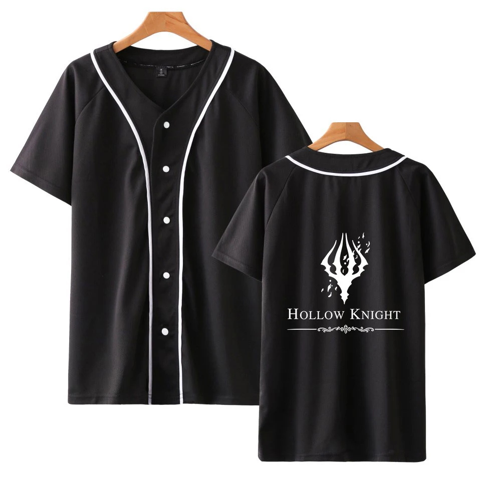 

Hollow Knight Fashion Printed Baseball T-shirts Women/Men Summer Short Sleeve Tshirts 2019 Hot Sale Trendy Streetwear Clothes