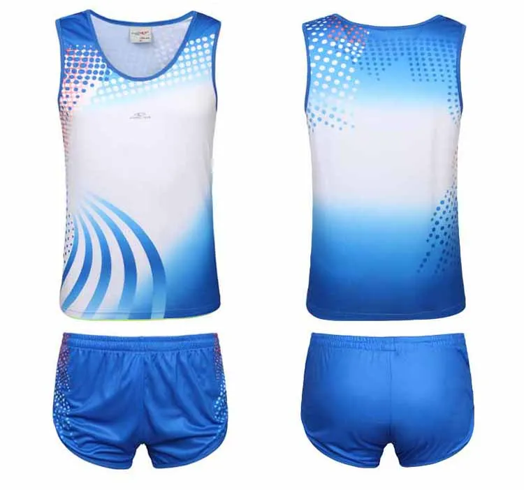 Мужские наборы для бега летняя дышащая Спортивная одежда для бега Спортивная тренировочная бегущая марафонская Спортивная одежда