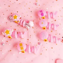 1 Pcs Sakura font b Anime b font Action Figure Star Charger Data Cable Earphone Line