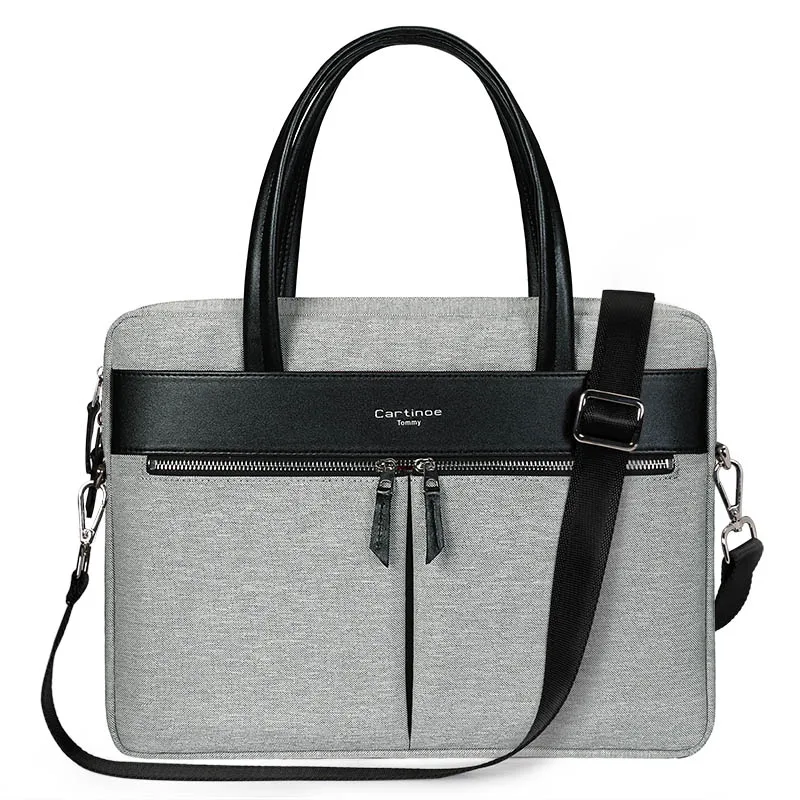 

Cartinoe RFID Blocking Waterproof Laptop Bag Notebook Shoulder Messenger Bags Macbook Air Pro 15 Case Mens Womens Handbag