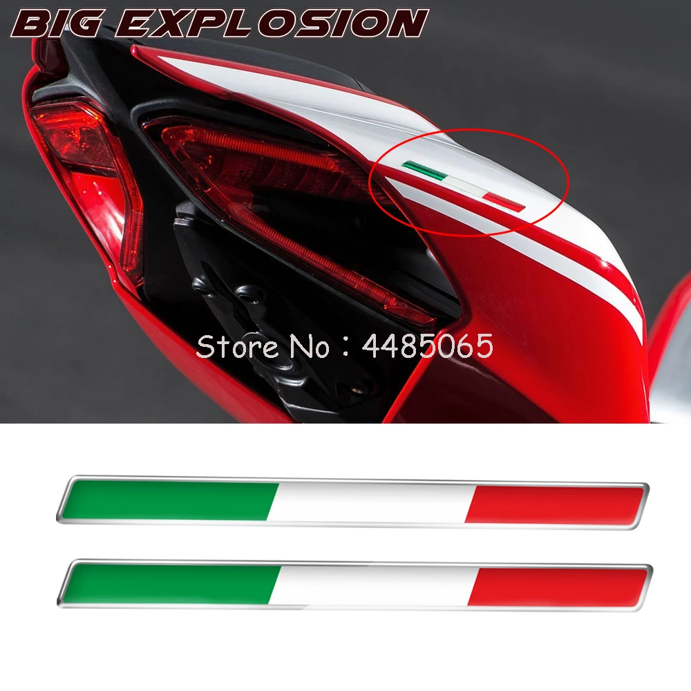 

Motorcycle 3D Sticker Motorcycle Tank Decals Resin Stickers Motorbike Body Sticker for Ducati RV4 RSV4 Decals