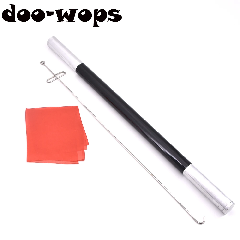 

Vanishing Silk Cane Magic Tricks Magician Scarve Disappear Magica Stage Illusion Gimmick Props Accessories Comedy Magia Wand