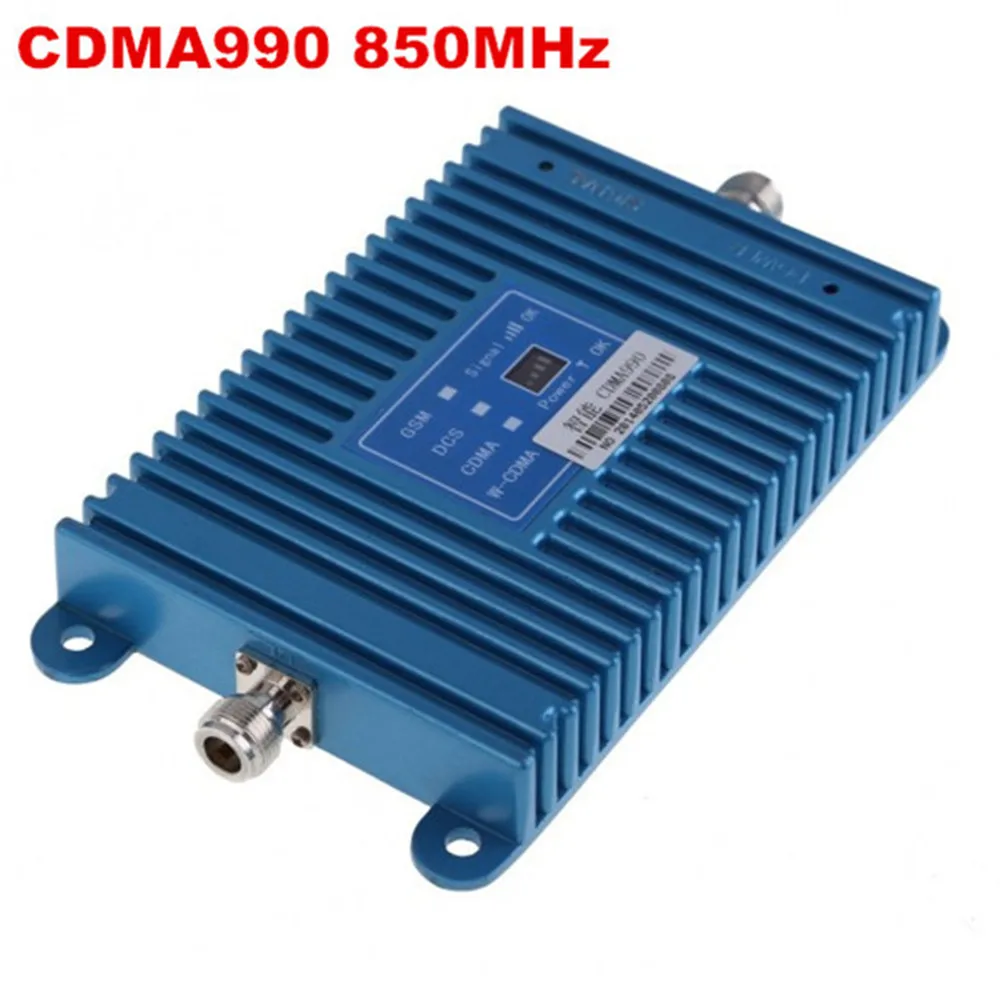 CDMA 850MHz Mobile Phone Signal Repeater Booster Amplifier + EU Adapter