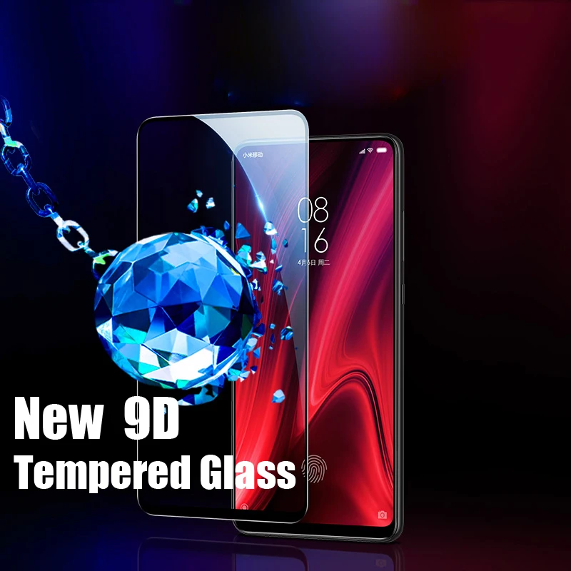 9D Защитное стекло для Xiaomi Redmi K20 K20Pro полное покрытие защита экрана закаленное Mi 9T