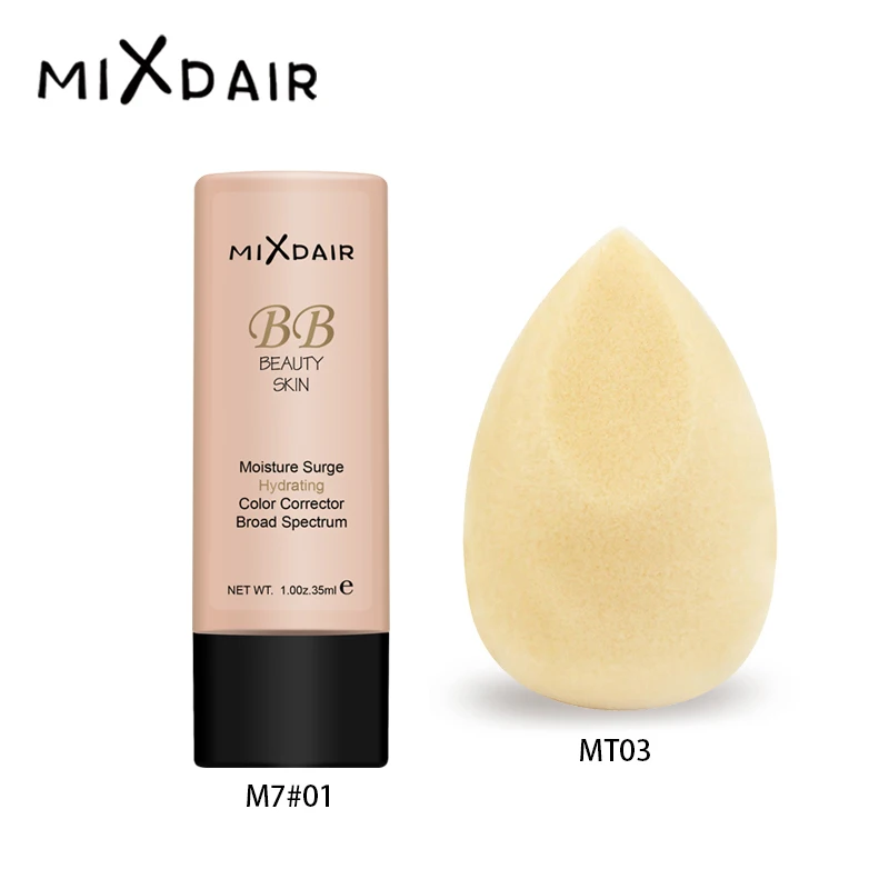 

Mixdair 2pcs/Set Makeup Set Professional Cosmetic Tools Liquid Foundation BB Cream Brightening Concealer Primer Sponge Puff